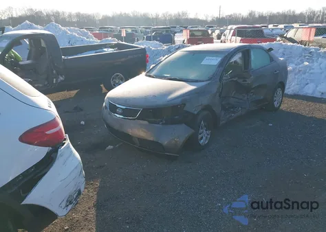 2012 Kia Forte Ex из США, поврежденный, VIN KNAFU4A25C5594773